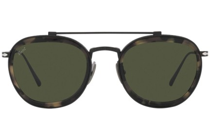 Napszemüvegek Persol PO5008ST 801531 Kerek Fekete