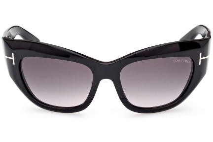 Napszemüvegek Tom Ford Brianna FT1065 01B Cat Eye Fekete