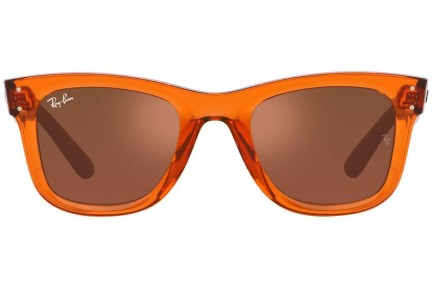 Napszemüvegek Ray-Ban Wayfarer Reverse RBR0502S 6712GM Szogletes Narancssárga