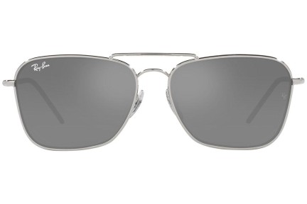 Napszemüvegek Ray-Ban Caravan Reverse RBR0102S 003/GS Pillow Ezüst