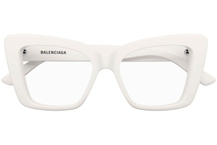 szemüvegeinket Balenciaga BB0297O 003 Cat Eye Fehér