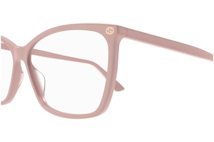 szemüvegeinket Gucci GG0025O 011 Cat Eye Rózsaszín