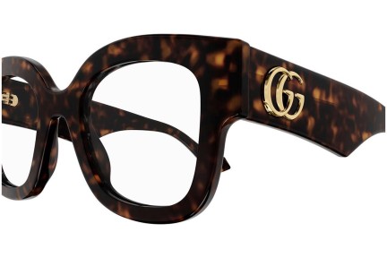 szemüvegeinket Gucci GG1423O 002 Szogletes Havana