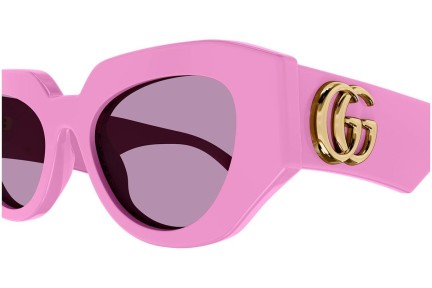 Napszemüvegek Gucci GG1421S 004 Cat Eye Rózsaszín