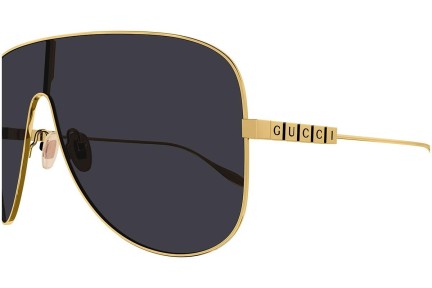 Napszemüvegek Gucci GG1436S 001 Single Lens | Shield Arany