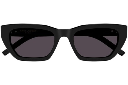 Napszemüvegek Saint Laurent SLM127/F 001 Cat Eye Fekete