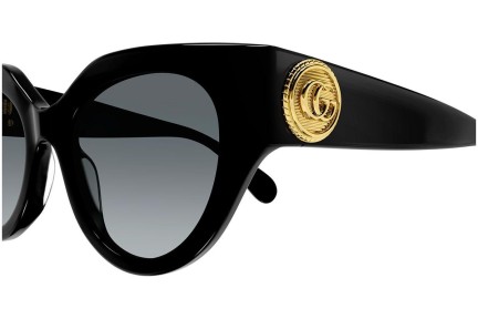 Napszemüvegek Gucci GG1408S 001 Cat Eye Fekete