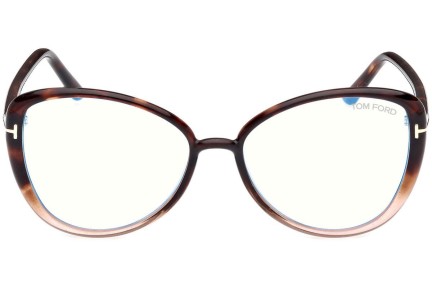 szemüvegeinket Tom Ford FT5907-B 056 Cat Eye Havana