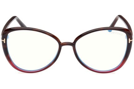 szemüvegeinket Tom Ford FT5907-B 055 Cat Eye Havana