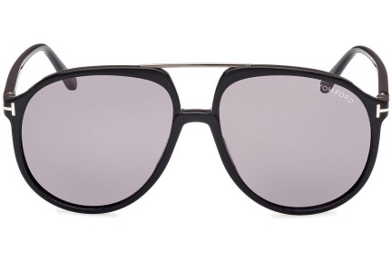 Napszemüvegek Tom Ford Archie FT1079 01C Pilota Fekete