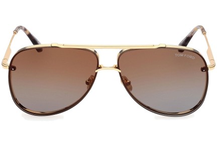 Napszemüvegek Tom Ford Leon FT1071 30F Pilota Arany