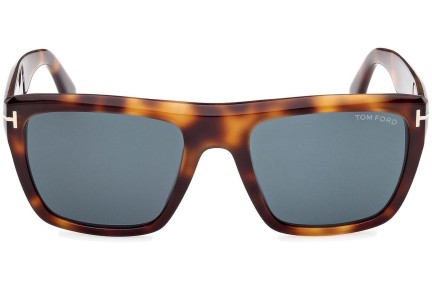 Napszemüvegek Tom Ford Alberto FT1077 53V Szogletes Havana