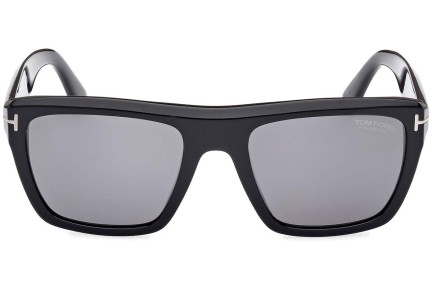 Napszemüvegek Tom Ford Alberto FT1077-N 01D Polarized Szogletes Fekete