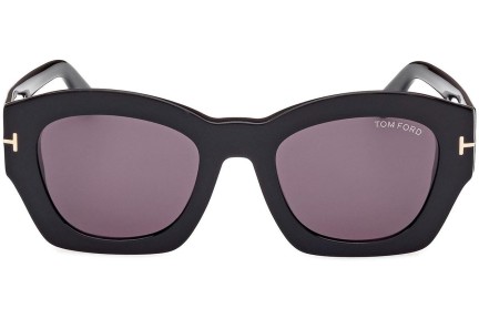 Napszemüvegek Tom Ford Guilliana FT1083 01A Szogletes Fekete