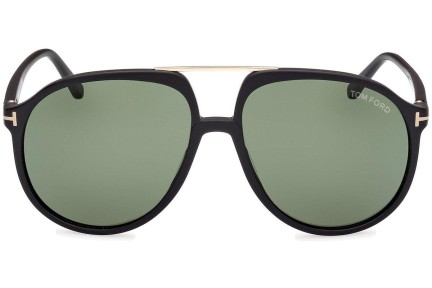 Napszemüvegek Tom Ford Archie FT1079 02N Pilota Fekete