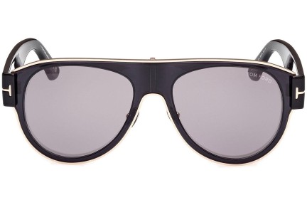 Napszemüvegek Tom Ford Lyle-02 FT1074 01C Pilota Fekete