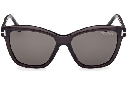 Napszemüvegek Tom Ford Lucia FT1087 05D Polarized Szogletes Fekete