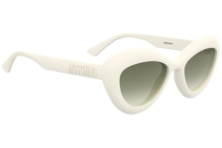 Napszemüvegek Moschino MOS163/S SZJ/9K Cat Eye Fehér