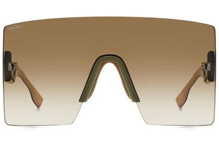 Napszemüvegek Dsquared2 D20126/S XL7/86 Single Lens | Shield Zöld