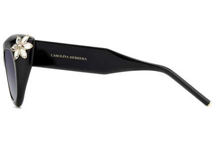 Napszemüvegek Carolina Herrera HER0215/S 807/9O Cat Eye Fekete