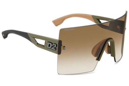 Napszemüvegek Dsquared2 D20126/S XL7/86 Single Lens | Shield Zöld