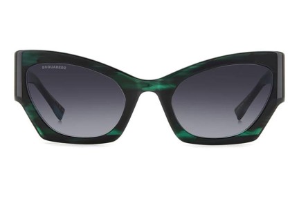 Napszemüvegek Dsquared2 D20132/S 6AK/9O Cat Eye Zöld