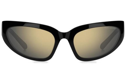 Napszemüvegek Marc Jacobs MARC738/S 08A/JO Cat Eye Fekete