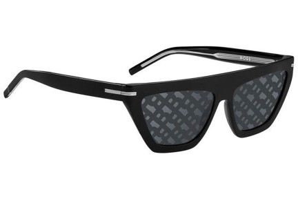 Napszemüvegek BOSS BOSS1609/S 807/MD Polarized Flat Top Fekete