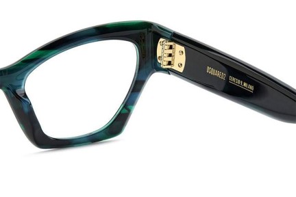 szemüvegeinket Dsquared2 D20133 6AK Cat Eye Zöld