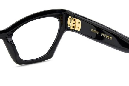 szemüvegeinket Dsquared2 D20133 807 Cat Eye Fekete