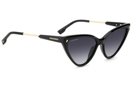 Napszemüvegek Dsquared2 D20134/S 807/9O Cat Eye Fekete