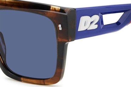 Napszemüvegek Dsquared2 D20127/S EX4/KU Flat Top Barna