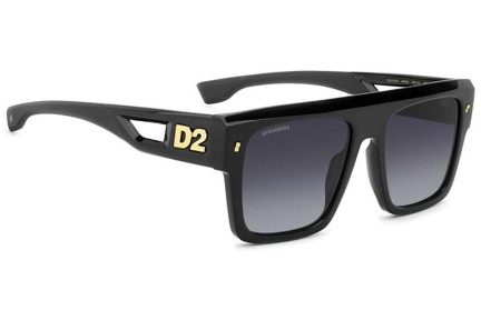 Napszemüvegek Dsquared2 D20127/S 807/9O Flat Top Fekete