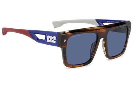 Napszemüvegek Dsquared2 D20127/S EX4/KU Flat Top Barna