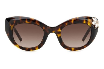 Napszemüvegek Carolina Herrera HER0215/S 086/HA Cat Eye Havana