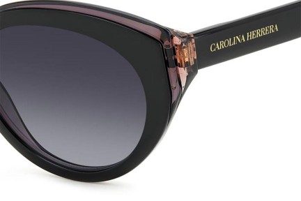 Napszemüvegek Carolina Herrera HER0250/S 807/9O Cat Eye Fekete