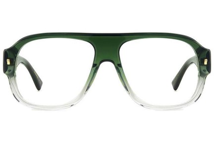 szemüvegeinket Dsquared2 D20125 1ED Flat Top Zöld