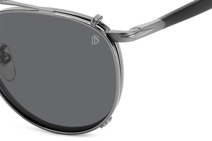 szemüvegeinket David Beckham DB1144/CS KJ1/M9 Polarized Kerek Szürke