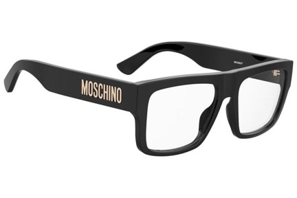 szemüvegeinket Moschino MOS637 807 Flat Top Fekete