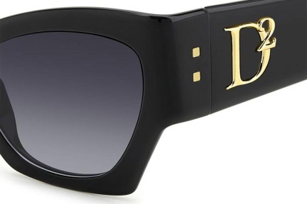 Napszemüvegek Dsquared2 D20132/S 807/9O Cat Eye Fekete