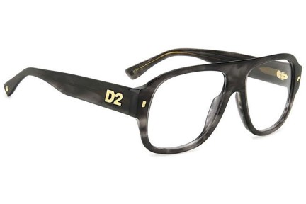 szemüvegeinket Dsquared2 D20125 2W8 Flat Top Szürke