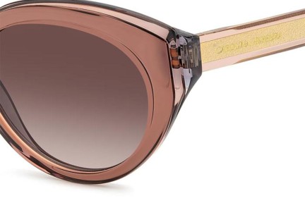 Napszemüvegek Carolina Herrera HER0250/S TUI/HA Cat Eye Bézs