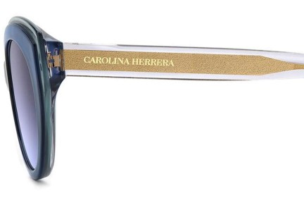 Napszemüvegek Carolina Herrera HER0250/S XW0/GB Cat Eye Kék