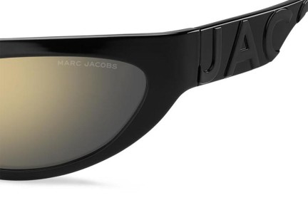 Napszemüvegek Marc Jacobs MARC738/S 08A/JO Cat Eye Fekete