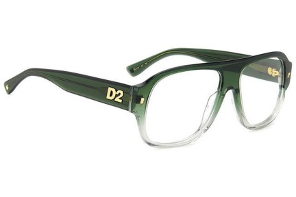 szemüvegeinket Dsquared2 D20125 1ED Flat Top Zöld