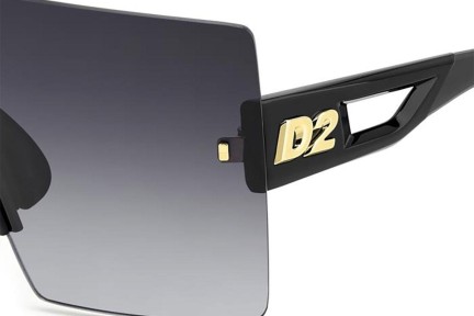 Napszemüvegek Dsquared2 D20126/S 807/9O Single Lens | Shield Fekete