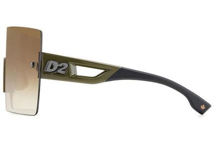 Napszemüvegek Dsquared2 D20126/S XL7/86 Single Lens | Shield Zöld