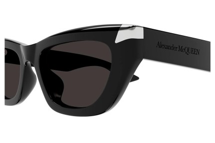 Napszemüvegek Alexander McQueen AM0440SA 001 Cat Eye Fekete