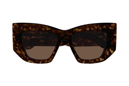 Napszemüvegek Alexander McQueen AM0448S 002 Cat Eye Havana