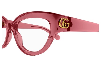 szemüvegeinket Gucci GG1598O 003 Cat Eye Vörös